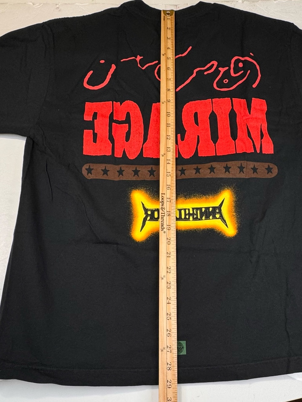 NWOT Travis Scott x Complexcon T-Shirt Men's Large Black Utopia Mirage Graphic - Picture 9 of 11